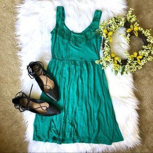 5th love casual sleeveless Women’s Dress Aqua color Size M